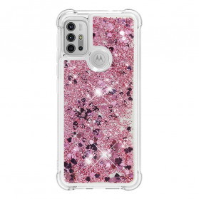 Cover Moto G30 / Moto G10 Desires Pailletten