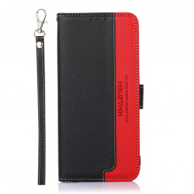 Hülle Moto G30 / Moto G10 Style Litschi RFID KHAZNEH