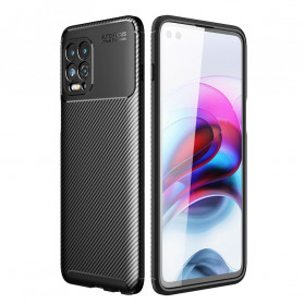 Moto G100 Flexible Kohlefaser Texture Cover