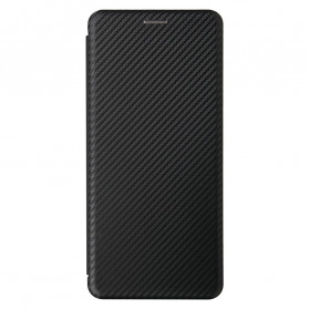 Flip Cover Moto G100 Silikon Carbon