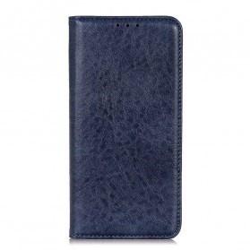 Flip Cover Oppo A54 5G / A74 5G Leder Textur Geschlitzt