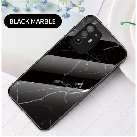 Oppo A94 5G Panzerglas Marble Colors Cover