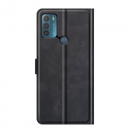 Hülle Moto G50 Style Leder Design