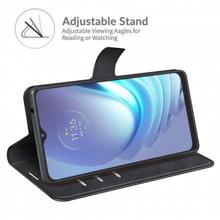 Hülle Moto G50 Style Leder Design