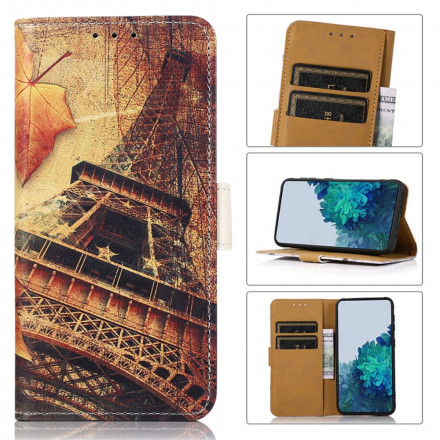 Sony Xperia 10 III Hülle Eiffelturm Im Herbst