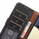 Sony Xperia 10 III Style Hülle Litschi RFID KHAZNEH