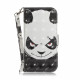 Tasche Moto G9 Play Angry Panda mit Riemen