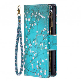 Samsung Galaxy A32 4G Tasche mit Reißverschluss Baum