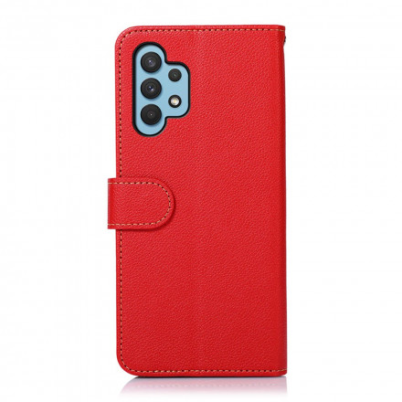 Samsung Galaxy A32 4G Style Litchi RFID Hülle KHAZNEH Samsung Galaxy A32 4G Style Litchi RFID Hülle KHAZNEH
