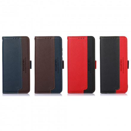 Samsung Galaxy A32 4G Style Litchi RFID Hülle KHAZNEH Samsung Galaxy A32 4G Style Litchi RFID Hülle KHAZNEH