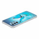 Samsung Galaxy A32 4G Schmetterling Cover Blau Fluoreszierend