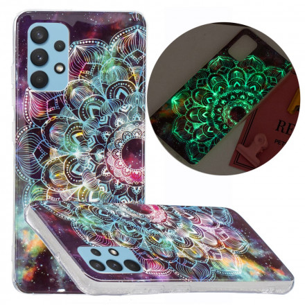 Samsung Galaxy A32 4G Serie Floralies Fluoreszierendes Cover