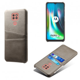 Moto G9 Play Double Card Holder Cover KSQ