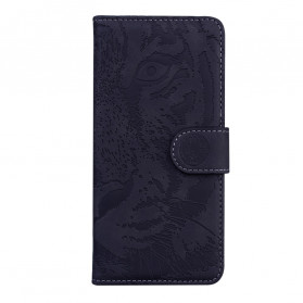 Hülle Moto G9 Play Tiger Face Abdruck