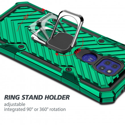 Moto G9 Play Cover Abnehmbar Ring-Halterung