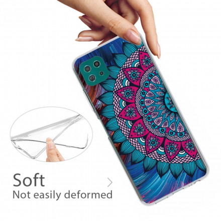 Samsung Galaxy A22 5G Mandala Buntes Cover