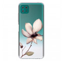 Samsung Galaxy A22 5G Hülle Blumen Premium