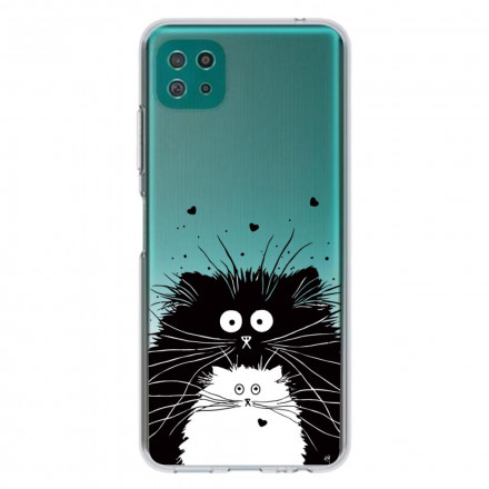 Samsung Galaxy A22 5G Cover Schau dir die Katzen an