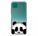 Samsung Galaxy A22 5G Transparent Panda Cover