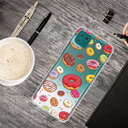 Hülle Samsung Galaxy A22 5G love Donuts
