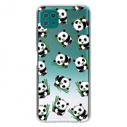 Samsung Galaxy A22 5G Cover Kleine Pandas