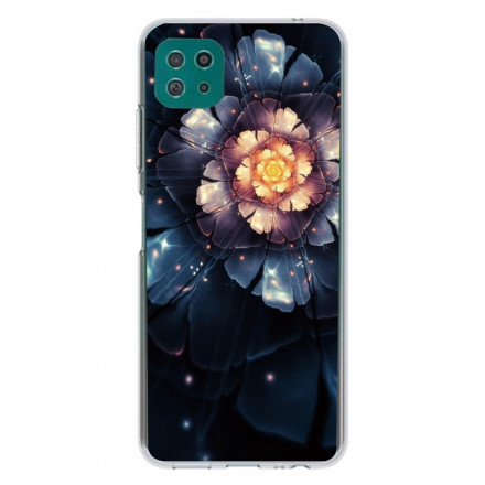Samsung Galaxy A22 5G Flexible Hülle Blumen