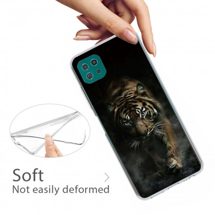 Samsung Galaxy A22 5G Flexible Hülle Tiger