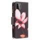 Samsung Galaxy A22 5G Tasche mit Reißverschluss Blume