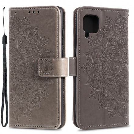Hülle Samsung Galaxy A22 4G Mandala Sonne Hülle Samsung Galaxy A22 4G Mandala Sonne
