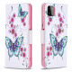 Hülle Samsung Galaxy A22 5G Schmetterlinge Aquarell