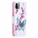 Hülle Samsung Galaxy A22 5G Schmetterlinge Aquarell