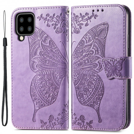 Hülle Samsung Galaxy A22 4G Halbe Schmetterlinge