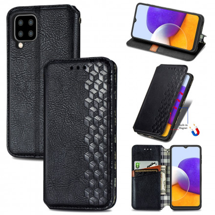 Flip Cover Samsung Galaxy A22 4G Lederoptik Diamant