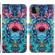 Samsung Galaxy A22 5G Flashy Mandala Tasche mit Riemen