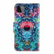 Samsung Galaxy A22 5G Flashy Mandala Tasche mit Riemen