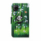 Hülle Samsung Galaxy A22 4G Panda Spaziergang