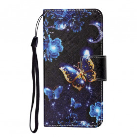 Samsung Galaxy A22 4G Precious Butterflies RiemenHülle