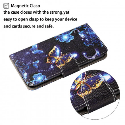 Samsung Galaxy A22 4G Precious Butterflies RiemenHülle