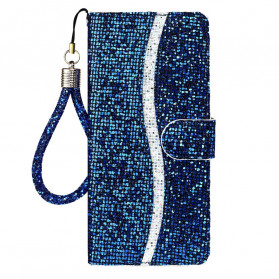 Hülle Samsung Galaxy A22 4G Pailletten S Design