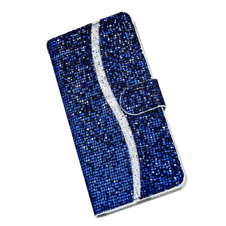 Hülle Samsung Galaxy A22 4G Pailletten S Design