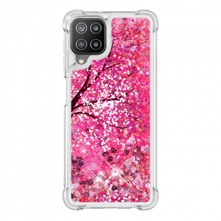 Samsung Galaxy A22 4G Baum Glitzer Cover