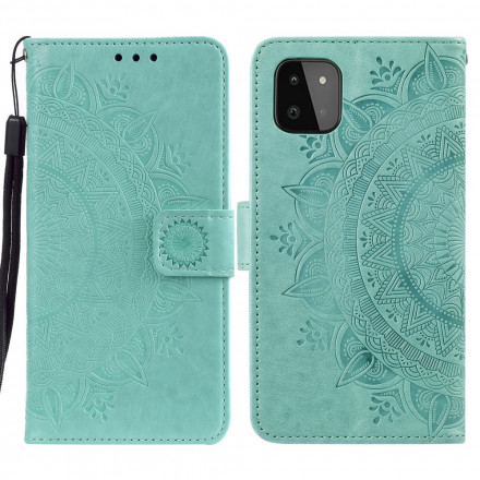 Hülle Samsung Galaxy A22 5G Mandala Sonne