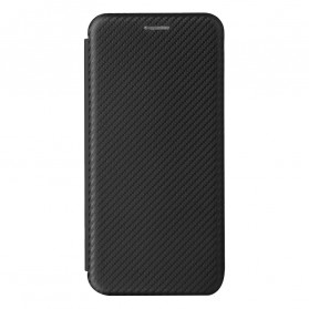 Flip Cover Samsung Galaxy A22 4G Kohlefaser