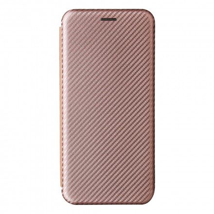 Flip Cover Samsung Galaxy A22 4G Kohlefaser