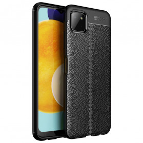 Samsung Galaxy A22 5G Cover Lederoptik Litchi Double Line