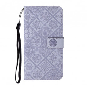 Hülle Samsung Galaxy A22 4G Tapisserie-Muster