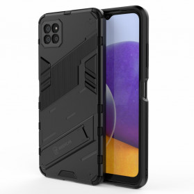 Samsung Galaxy A22 5G Cover Abnehmbare Halterung Zwei Positionen Freihändig
