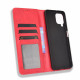 Flip Cover Samsung Galaxy A22 4G Vintage-Leder-Effekt Stilisiert