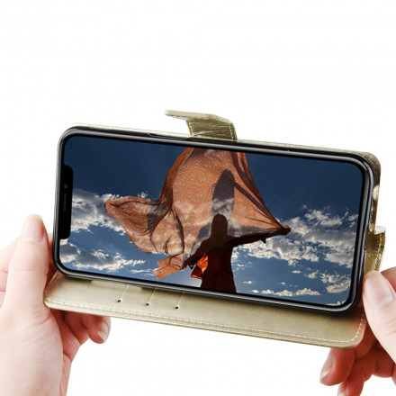 Hülle Samsung Galaxy A22 4G Kunstleder Flashy