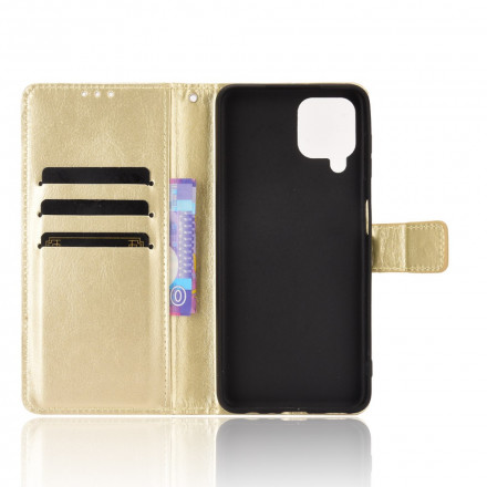 Hülle Samsung Galaxy A22 4G Kunstleder Flashy